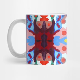 Colourful abstract design 2071 Mug